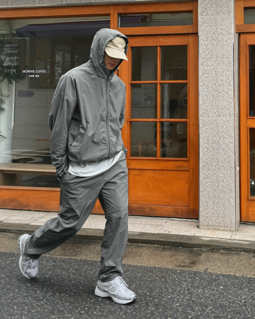 daily hood wind jumper (4colors)