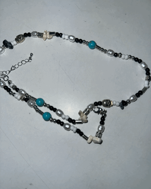beads necklace (2colors)